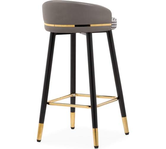 Барный стул Woodville kardial gray black 15673