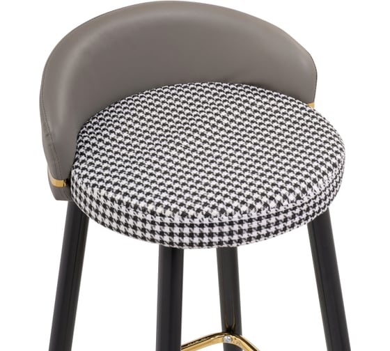 Барный стул Woodville kardial gray black 15673