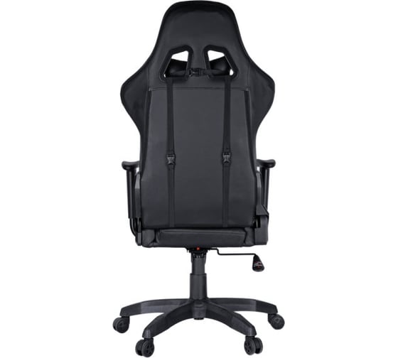 Кресло игровое Helmi HL-G09 Control экокожа черная, 2 подушки 306180