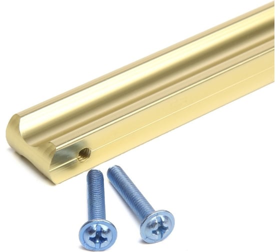 Ручка-скоба CAPPIO RSC103, алюминий, м/о 96, сатиновое золото 9627898