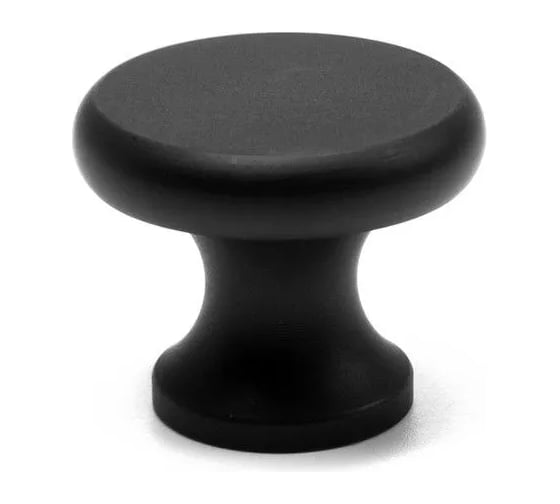 Ручка-кнопка CAPPIO PK320 диаметр 24 мм, черный 9905849