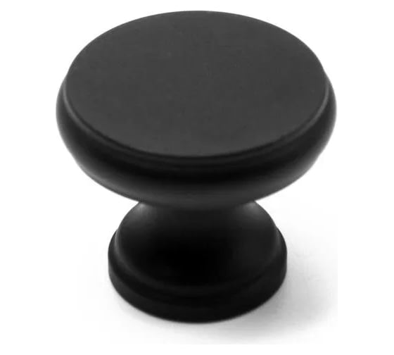 Ручка-кнопка CAPPIO PK321 диаметр 24 мм, черный 9905852