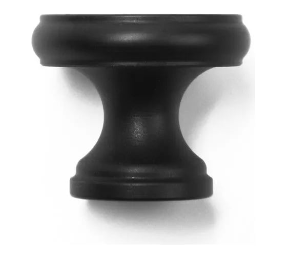 Ручка-кнопка CAPPIO PK321 диаметр 24 мм, черный 9905852