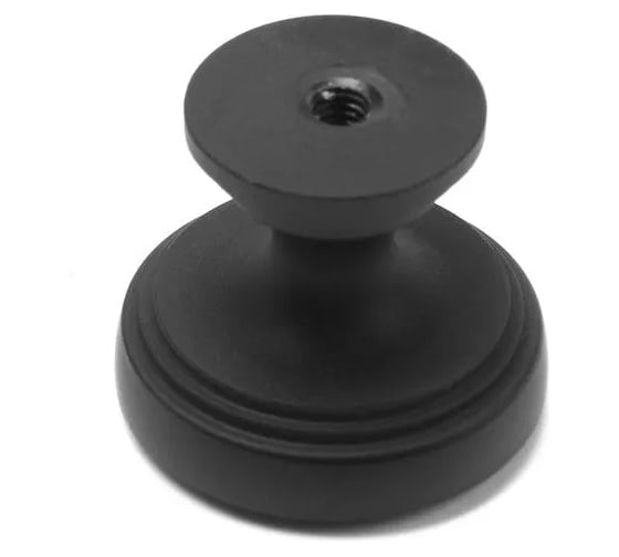 Ручка-кнопка CAPPIO PK322 диаметр 30 мм, черный 9905855