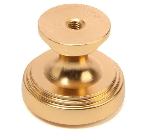 Ручка-кнопка CAPPIO PK322 диаметр 30 мм, золото 9905857