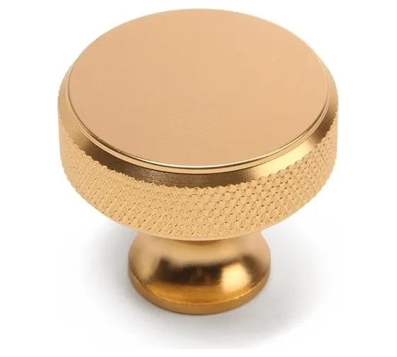 Ручка-кнопка CAPPIO PK323 диаметр 30 мм, золото 9905860
