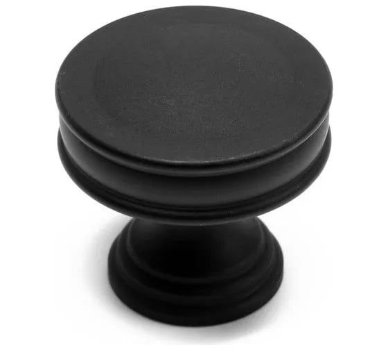 Ручка-кнопка CAPPIO PK324 диаметр 30 мм, черный 9905861