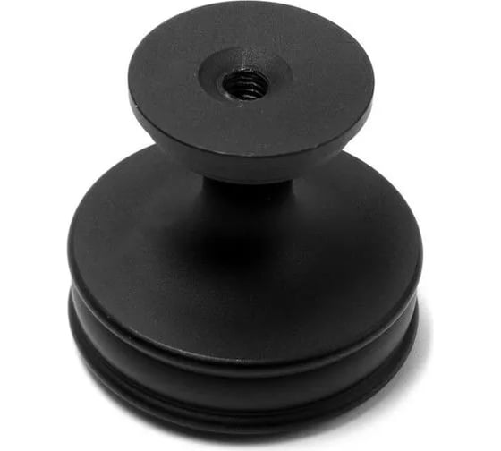 Ручка-кнопка CAPPIO PK324 диаметр 30 мм, черный 9905861