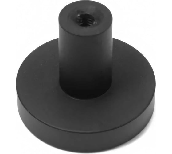 Ручка-кнопка CAPPIO PK325 диаметр 30 мм, черный 9905864