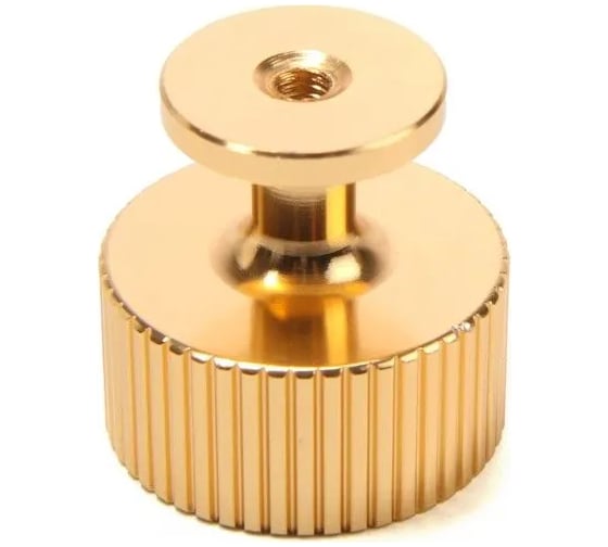 Ручка-кнопка CAPPIO PK326 диаметр 28 мм, золото 9905869