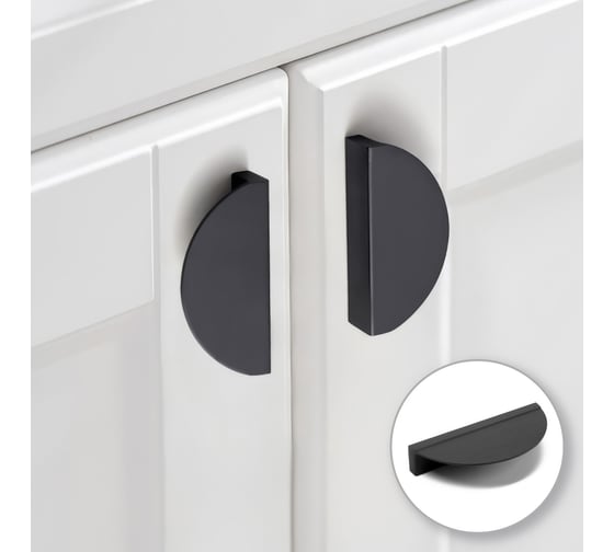 Ручка-скоба CAPPIO РС319 м/о 64, черное дерево 9905843