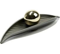 Мебельная ручка-кнопка CAPPIO RK134 графит-золото 9867384