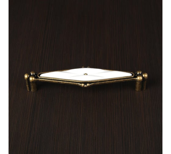 Ручка-скоба CAPPIO ELEGANT РС153AB 128 мм, керамическая, бронза 3639432