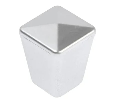 Ручка-кнопка CAPPIO РК035 пластик, матовый хром 7434110