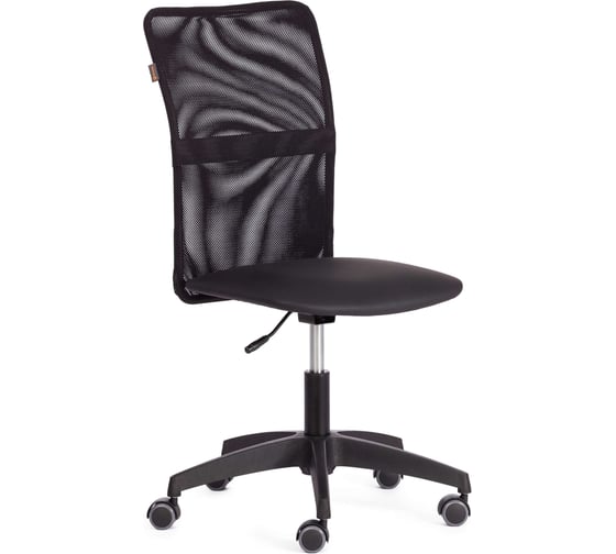 Кресло Tetchair Start кожзам/ткань, черный 21293 1