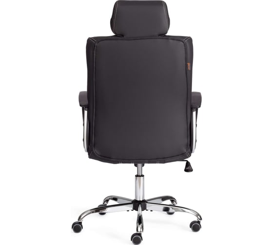 Кресло Tetchair Oxford хром/экокожа, черный 21162