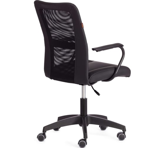 Кресло Tetchair Staff экокожа/ткань, черный 21346
