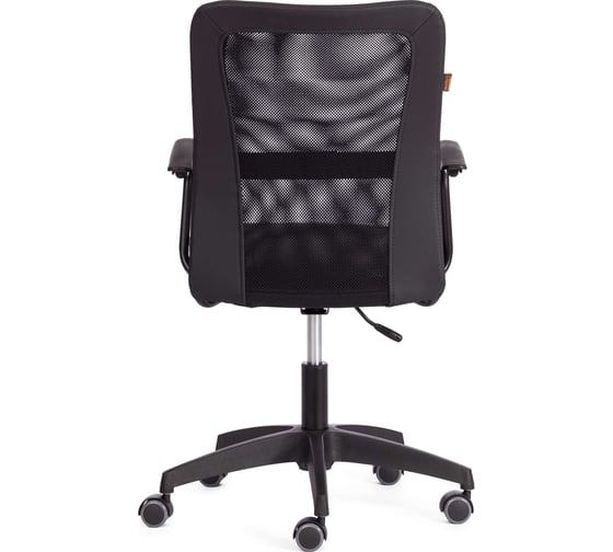 Кресло Tetchair Staff экокожа/ткань, черный 21346