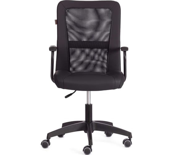 Кресло Tetchair Staff экокожа/ткань, черный 21346