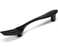 Ручка-скоба CAPPIO "Вилка" м/о 76 мм, цвет черный 7053600