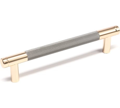 Ручка-рейлинг CAPPIO м/о 128 мм, цвет золото/серый 9283950