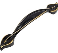Ручка-скоба CAPPIO RSC290, м/о 96 мм, цвет черно-золотой 9644621