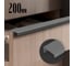 Ручка CAPPIO RT001, длина 200, межосевое расстояние 160, цвет графит 9617964 7