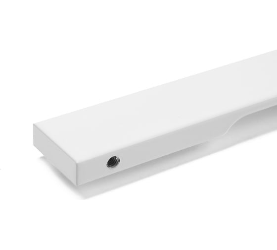 Ручка торцевая CAPPIO RP101WH, межосевое расстояние 96 мм, цвет белый 9579621