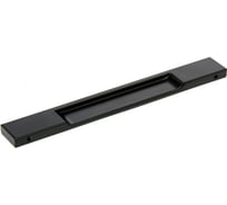 Ручка торцевая CAPPIO RP101BL, межосевое расстояние 224 мм, цвет черный 9579630