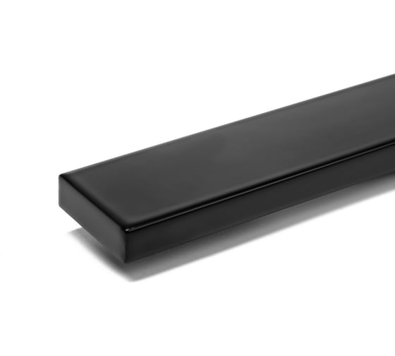 Ручка торцевая CAPPIO RP101BL, межосевое расстояние 224 мм, цвет черный 9579630