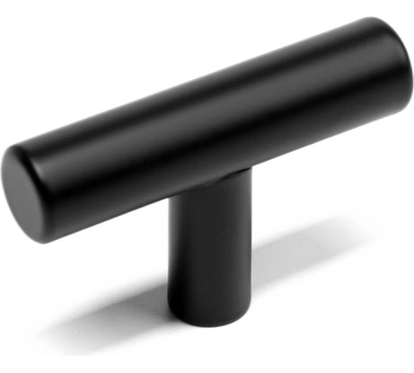 Ручка-кнопка CAPPIO PK332 LIGHT, диаметр 12 мм, цвет черный 9905885