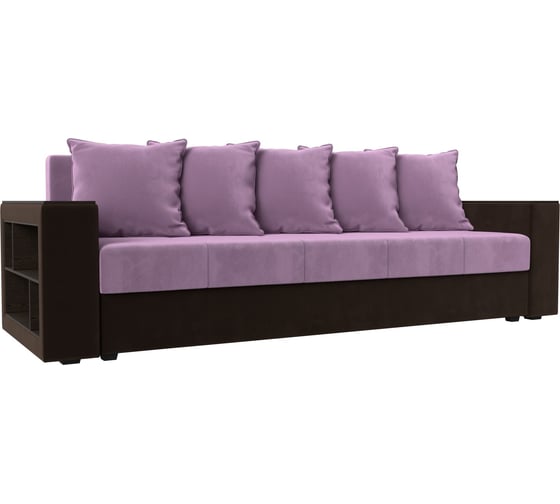 Диван прямой дубай лайт полки слева Лига диванов 114360L 1