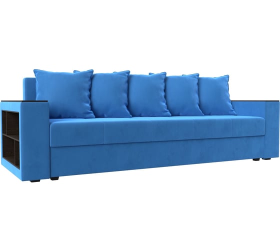 Диван прямой дубай лайт полки слева Лига диванов 114371L 1