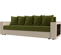 Диван прямой дубай лайт полки справа Лига диванов 114327