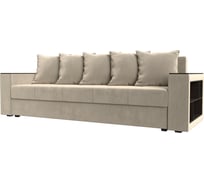 Диван прямой дубай лайт полки справа Лига диванов 114346