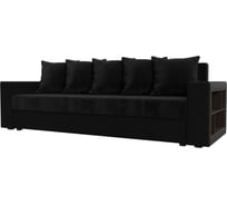 Диван прямой дубай лайт полки справа Лига диванов 114428