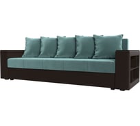 Диван прямой дубай лайт полки справа Лига диванов 114375