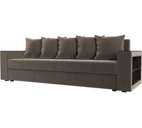 Диван прямой дубай лайт полки справа Лига диванов 114366