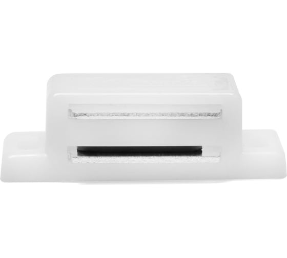 Мебельный магнит ТУНДРА M001P 41x13 мм, маленький, прозрачный 4645190