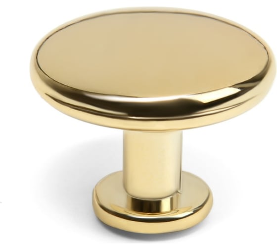 Ручка-кнопка ТУНДРА LIGHT PK036GP (MD112GP) золото 4647205 1
