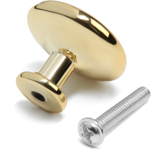 Ручка-кнопка ТУНДРА LIGHT PK036GP (MD112GP) золото 4647205