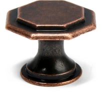 Ручка-кнопка ТУНДРА LIGHT РК034AC медь 4647187