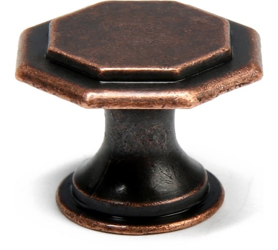 Ручка-кнопка ТУНДРА LIGHT РК034AC медь 4647187 1