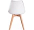 Стул Tetchair tulip mod. 73 дерево/пластик/пу, 485x525x830 мм, белый 14206 4