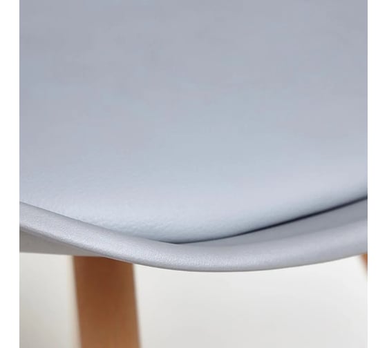Стул Tetchair tulip mod. 73 дерево/пластик/пу, 485x525x830 мм, серый 14209