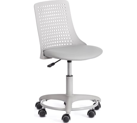 Детское кресло Tetchair kiddy экокожа, серый 20096