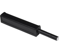 Толкатель фасада AKS Tip on усиленный, с резиновым наконечником, черный AK 82724