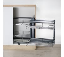 Магический угол AKS CORNER MAGIC с системой плавного закрывания, правый 90611