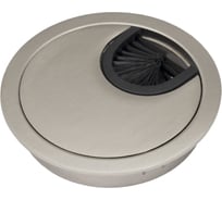 Пропуск кабельный AKS металл диаметр 60 мм, инокс AK 62993