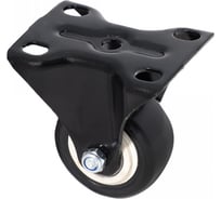 Прямоходящий ролик AKS высота 72 мм, диаметр 50 мм, из полиуретана, черный 75727